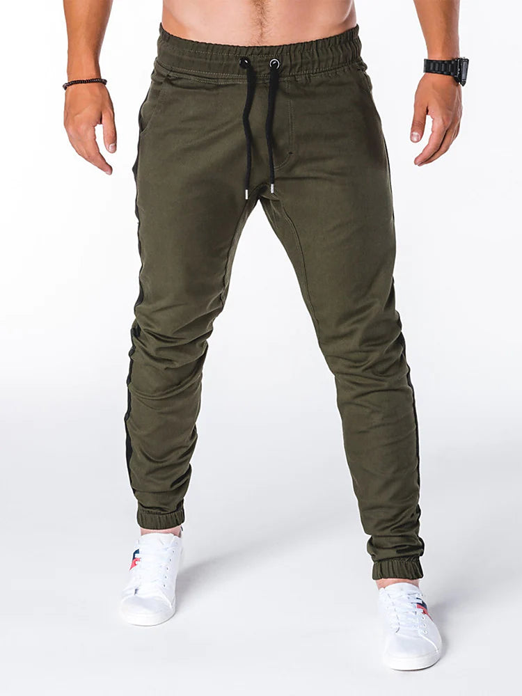 Men's Casual Patchwork Casual Daily Pants