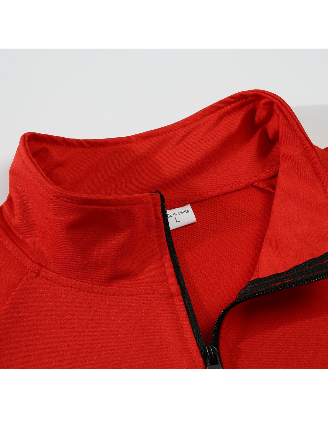 Janousek Stand Collar Sweatshirt With Elastic Waist Sweatpants